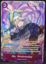 2024 One Piece Memorial Collection Ms. Wednesday Alt Art EB01-034 English