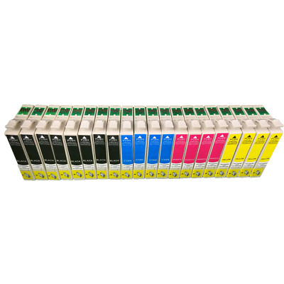 20x Patronen für Epson STYLUS SX110 SX115 SX215 SX210 SX218 SX400w SX405 SX410