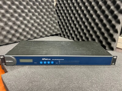 Moxa NPort 5610-16 16 Port RS-232 Serial Device Server 1201056100031