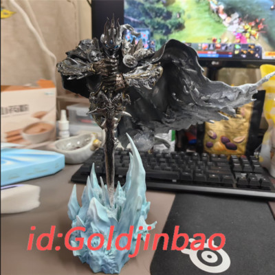 M Studio WOW Lich King Resin Statue Arthas Model H26cm Collection