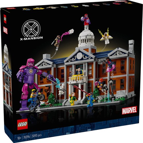 LEGO 76294 Marvel X-Men The X-Mansion Brand New & Sealed Pre Order Shipping 1NOV - Picture 2 of 4