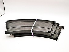 Aurora AFX Group of 3 HTF 9in 1/8 Radius Curve 2514 W/Good Tabs