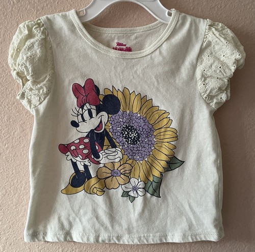 Disney Minnie Mouse Toddler Girl Skort Set-Size 4T-Multicolor - Foto 2 di 7