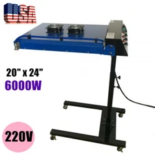 220V 6000W 20" x 24" Automatic IR Flash Dryer with Sensor Fast Drying