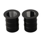 KANGWFAN Fahrrad Nabenadapter - 12/15mm Auf 9mm Steckachsen Adapter 2-tlg.