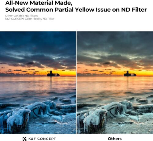 K&F Concept True Color Variable ND2-32 ND Lens Filter Adjustable Neutral Density - Picture 19 of 80
