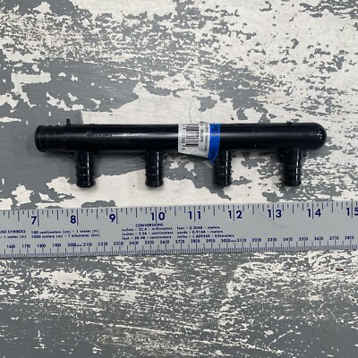 Apollo Closed Manifold Poly Alloy Barb x PEX-B  4-Port 3/4'' x 1/2'' PXPA4PTC