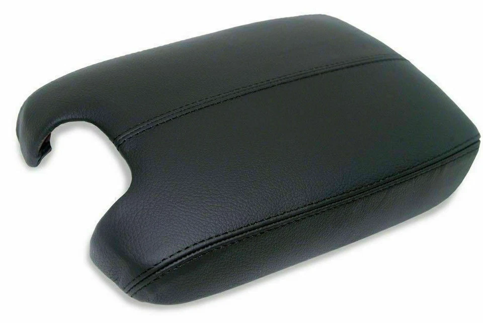 Se adapta a 08-12 Honda Accord, 10-15 Crosstour consola vinilo reposabrazos acolchado negro Foto 2 de 4