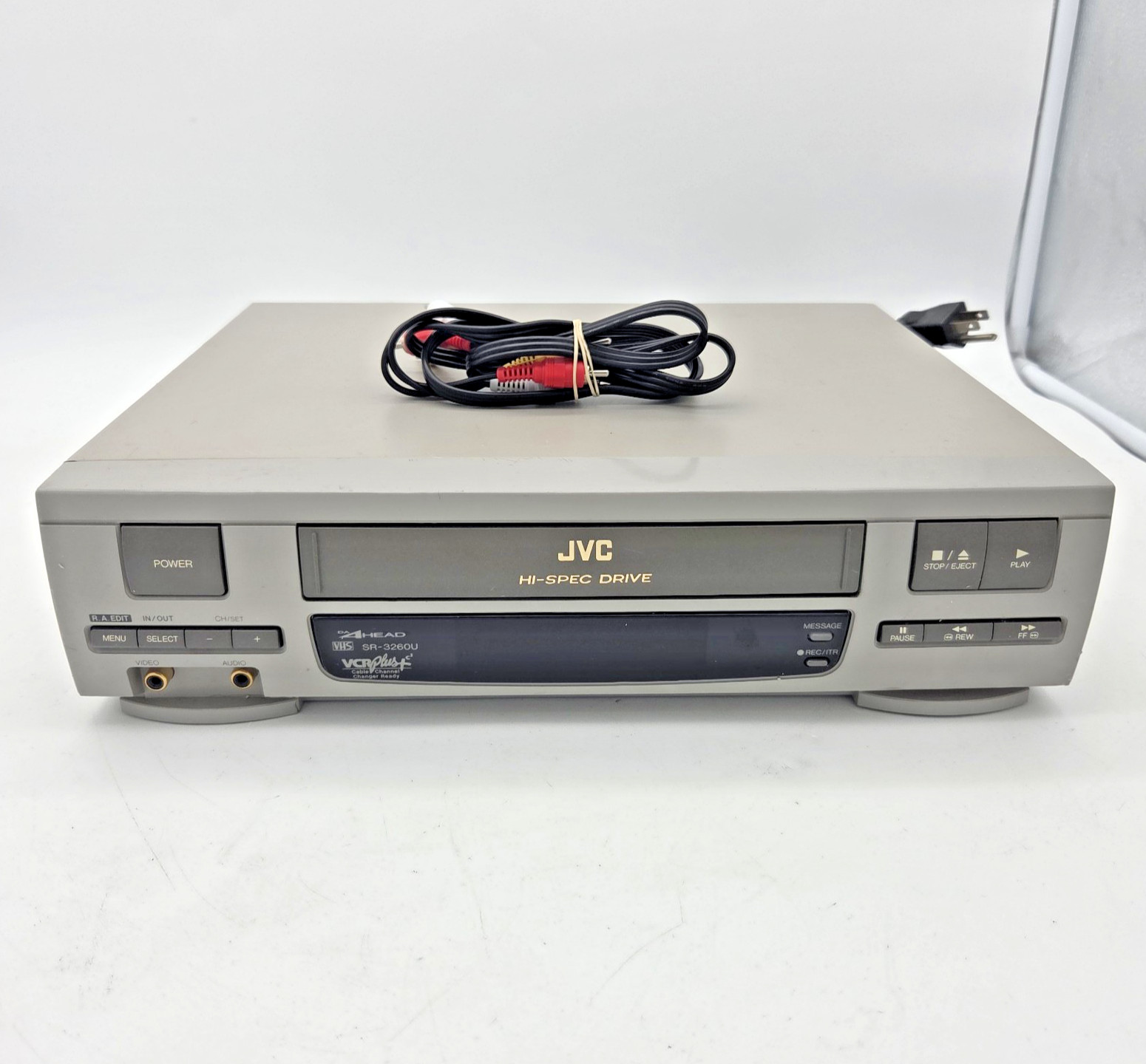 JVC SR-3260U Professional VCR Player VHS Tape Recorder Hi-Spec 4 Head - Tested