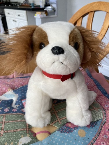 VINTAGE 2001 TY Beanie Buddies Plush Toy Retired Regal King Charles Spaniel Mint - Picture 8 of 12