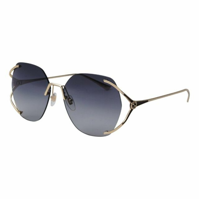 Gucci GG0651S-002 59 Sunglass WOMAN METAL Gold | Occhiali da sole |  fashionette