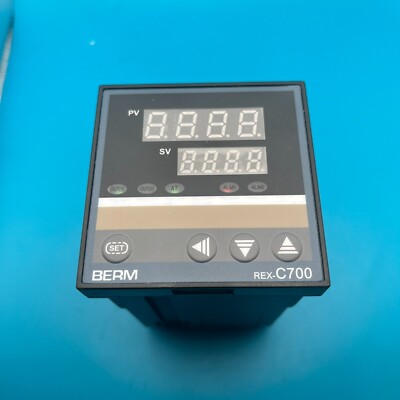 BERM RKC Temperature Controller REX-C700FK02-M * AN 220V AC 50Hz/60Hz Relay