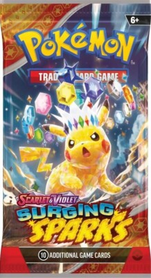 Pokemon Scarlet Violet Surging Sparks Factory Sealed God Heavy Pack  Guaranteed | eBay