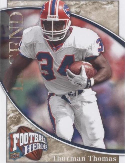 2009 Upper Deck Football Heroes Thurman Thomas #242 - 1 of 2