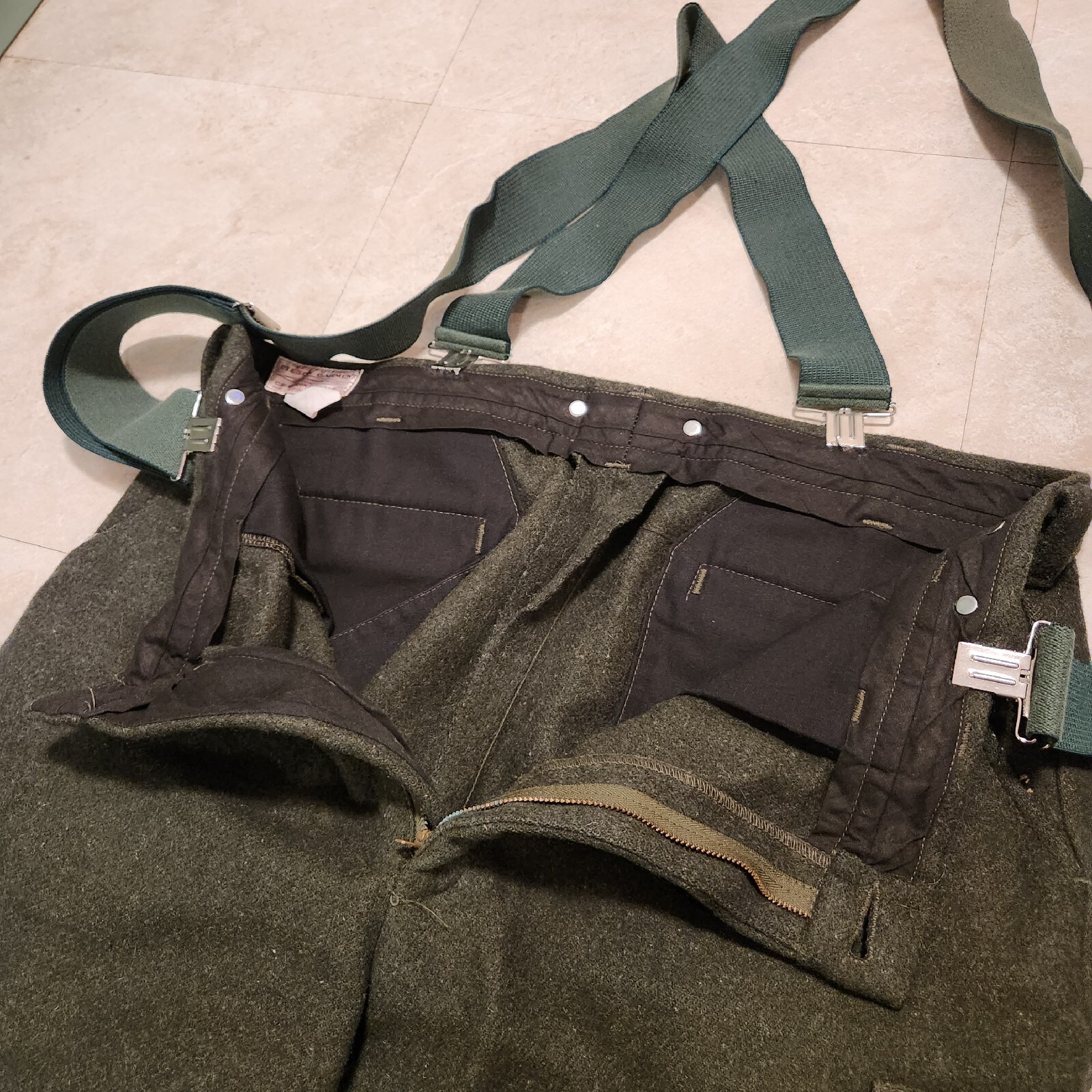 VTG FILSON Style 87 Forest Green Wool Hunting Field Trousers Pants USA