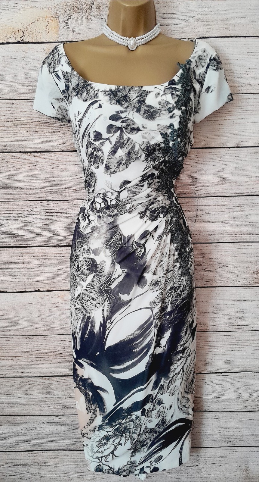 Size 16 rrp £439 ZEILA dress wedding embellished MOTHER OF THE BRIDE eBay