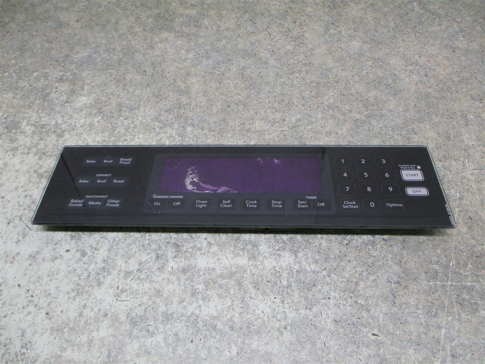 Kitchenaid Range Touchpad Control Panel Peeling/Chipped Plug Part # 9761566