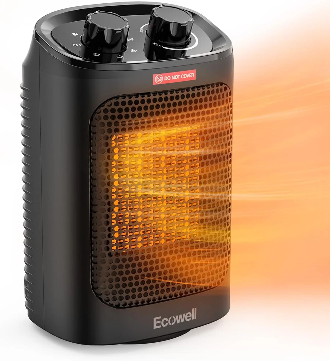 1500W PTC Ceramic Space Heater, Safe u0026amp; Quiet Heating, 2S Rapid  Temperature Rise | eBay