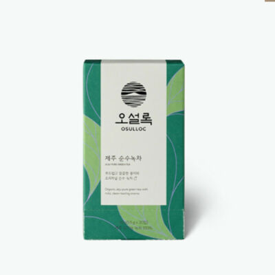 OSULLOC Jeju Tea 20Tea Bags 8types Green Tea Korean Tea