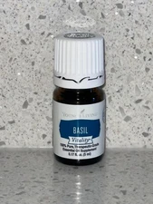 Young Living Essential Oil -Basil Vitality- (5ml) New/Sealed