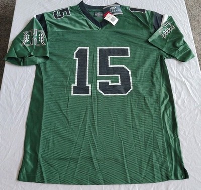 Vintage Hawaii Rainbow Warriors Active Jersey Size Medium - NWT