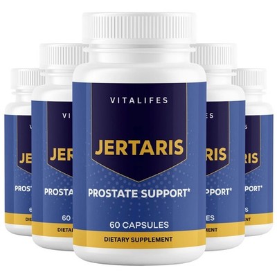 (5 Pack) Jertaris Pills Advanced Prostate & Bladder Support Formula 300ct