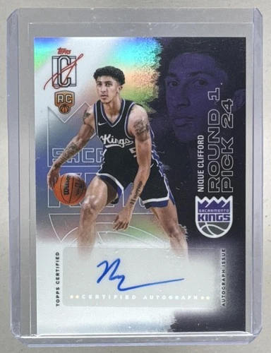 2025 Topps Signature Nique Clifford Base (RAW)