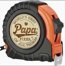 World s Best Papa Measuring Tape Locking 16.4...