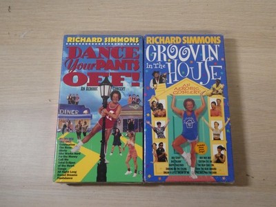 Richard Simmons VHS Lot Brand New Sealed Dance Your Pants off Groovin in House