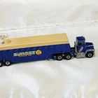 Vintage Hot Wheels Steering Rigs MACK CAB w/ SUNSET TRAILER