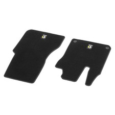 Veloursmatten Fußmatten Satz smart 453 schwarz 2-teilig Original smart