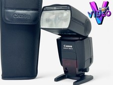 Tested MINT w/ Case Canon Speedlite 580EX II Shoe Mount Flash From JAPAN