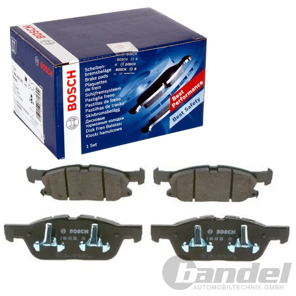 Bosch BremsbelÄGe Vorderachse FüR Ford Focus Galaxy Kuga S-MAX Ford USA Edge |-image