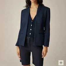 J. Crew Going out Blazer Navy Color Size 2