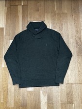 TOMMY HILFIGER Mock Neck Jumper Pullover Swea...