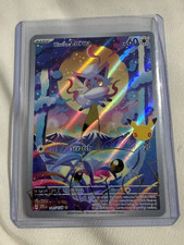 Hisuian Zorua 145/128 Illustrazione Rara (IR) 30° Anniversario Pokemon Near Mint
