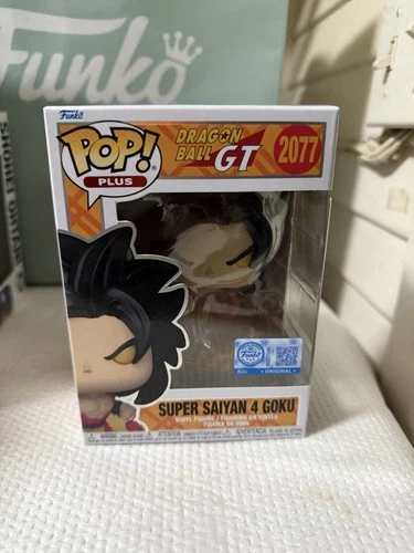 Funko Pop! Plus DragonBall GT Super Saiyan 4 Goku #2077 Exclusive w/ Protector