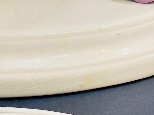 RARE Vintage Ceramic Betlar Nursery Lamp Train, Teddy Bear, ABC Blocks - Bild 14 von 21