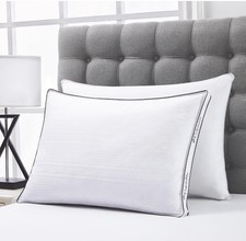 Columbia Premium Down Feather Pillow Set of 2 Pillows - King White