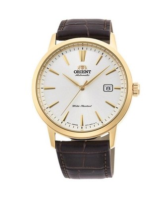 ORIENT Men Analog Automatic Casual Watch Classic Dress Silver Dial Waterproof Ja