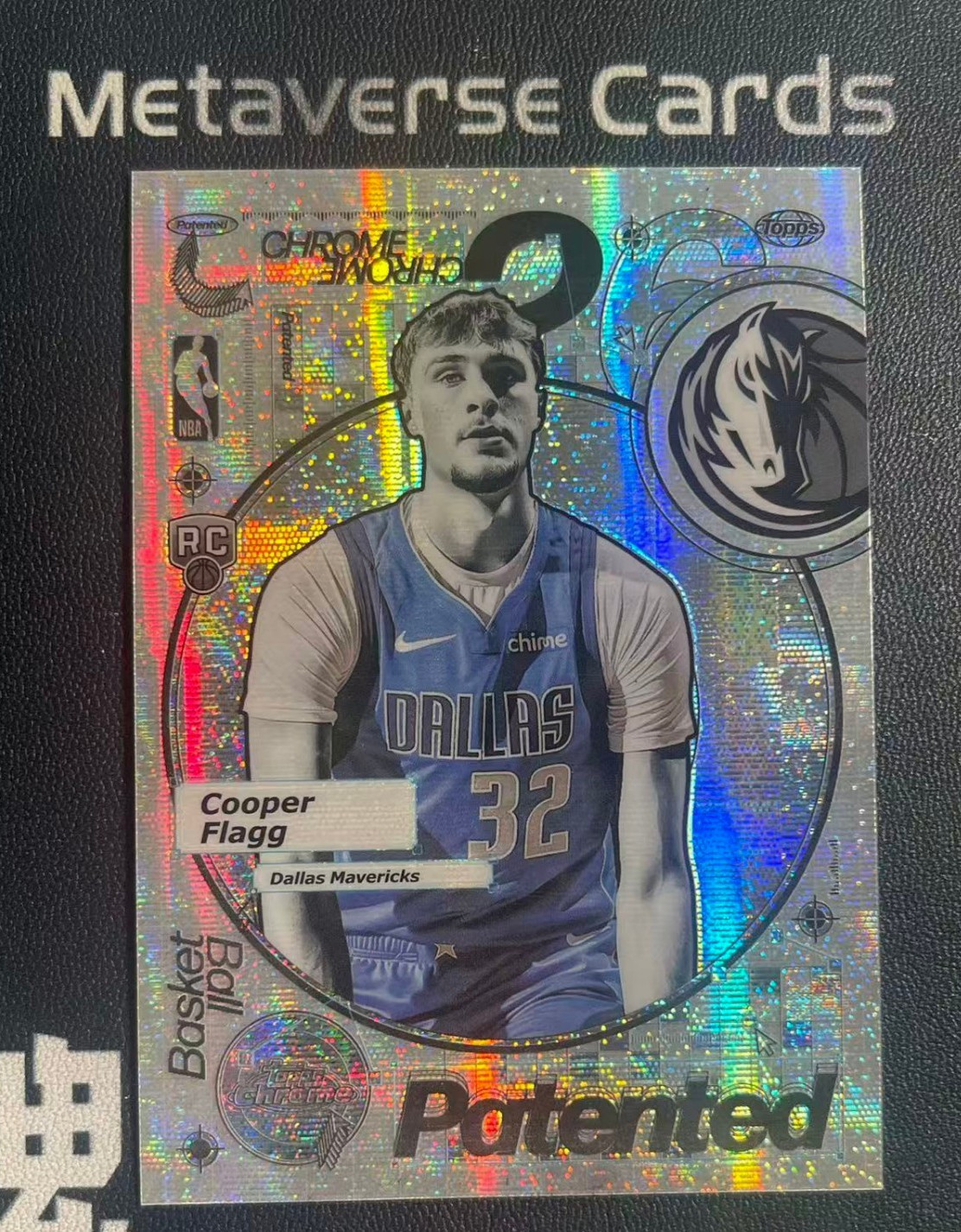 2025-26 Topps Chrome Patented SSP Insert Rookie RC Cooper Flagg CASE HIT