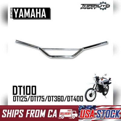 Handle Bar Chrome Motorcycle For Yamaha DT100 DT125 DT175 Enduro