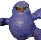 Paper Mache Grimmace Charictar From McDonald's Handmade Art Sculpture — photo 7