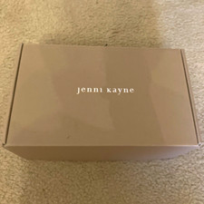 Jenni Kayne Women s Faux Fur Animal Print Pointed Toe Mule Flats Size 8