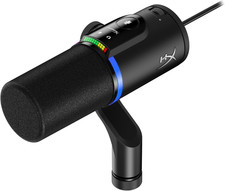 Hyperx Flipcast Streaming XLR/USB Dynamic Microphone for PC, Macos, Playstation,
