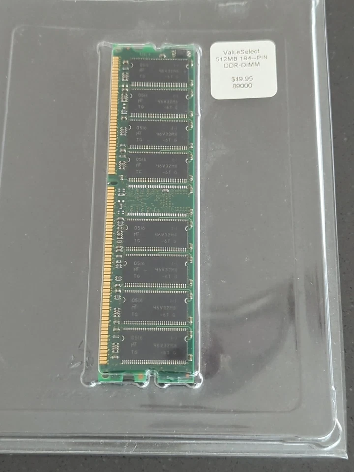 DELL 512MB DDR DIMM RAM Memory – 184-PIN Retail $49.95 - M6 - Image 4 of 4