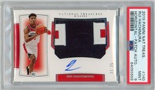 PSA9 2019-20 Panini National Treasures Rui Hachimura Rookie Patch /75