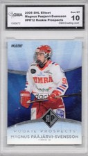 2008 SHL ELITSET MAGNUS PAAJARVI-SVENSSON ROOKIE RC GMA GEM MT 10