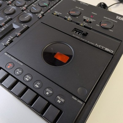 Yamaha MT50 Multitrack Cassette Tape Recorder 4 track Tested | eBay