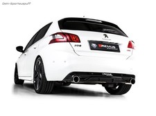 Remus Edelstahl Komplettanlage + opt. Klappenstrg. Peugeot 308 GTI ab Bj. 2015